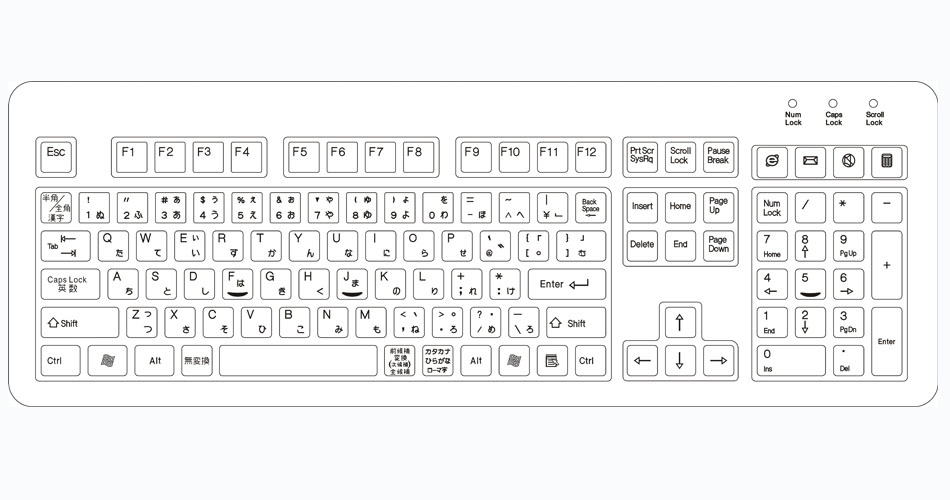 Japanese keyboard