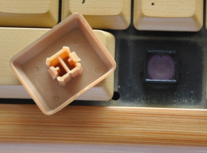 pillar keycap of bamboo keyboard bmk2112