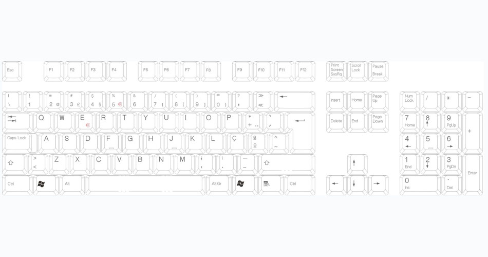Portugal keyboard