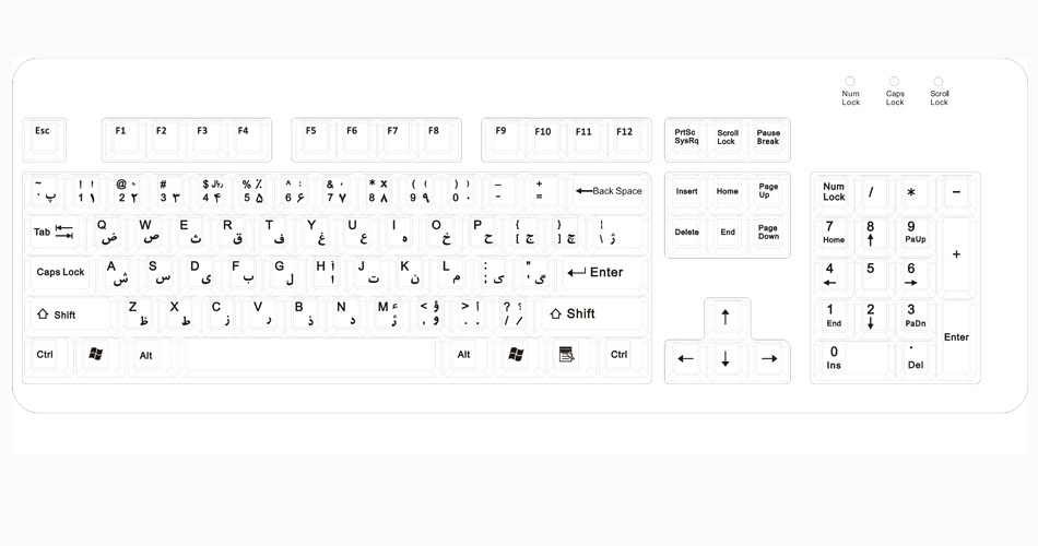 Persian keyboard layout 