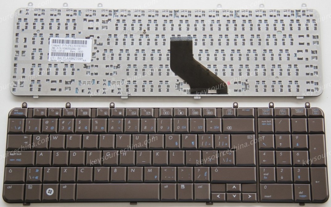 HP Pavilion dv7-1000 d7-1100 dv7-1200 series Canadian-French(CF-E) keyboard