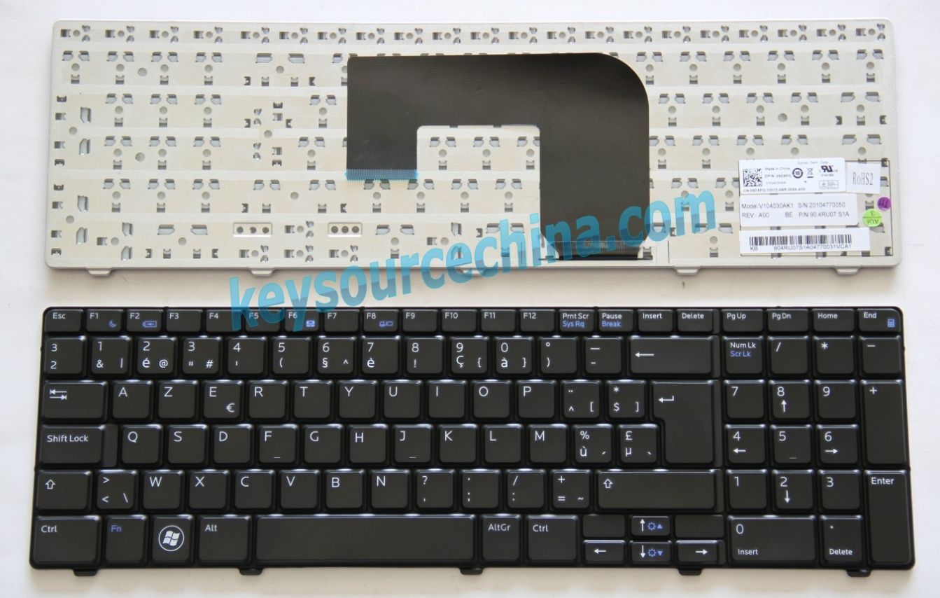 V104030AK1 BE Original Dell Vostro 3700 V3700 09D5PG AZERTY Belgisch/BE Toetsenbord