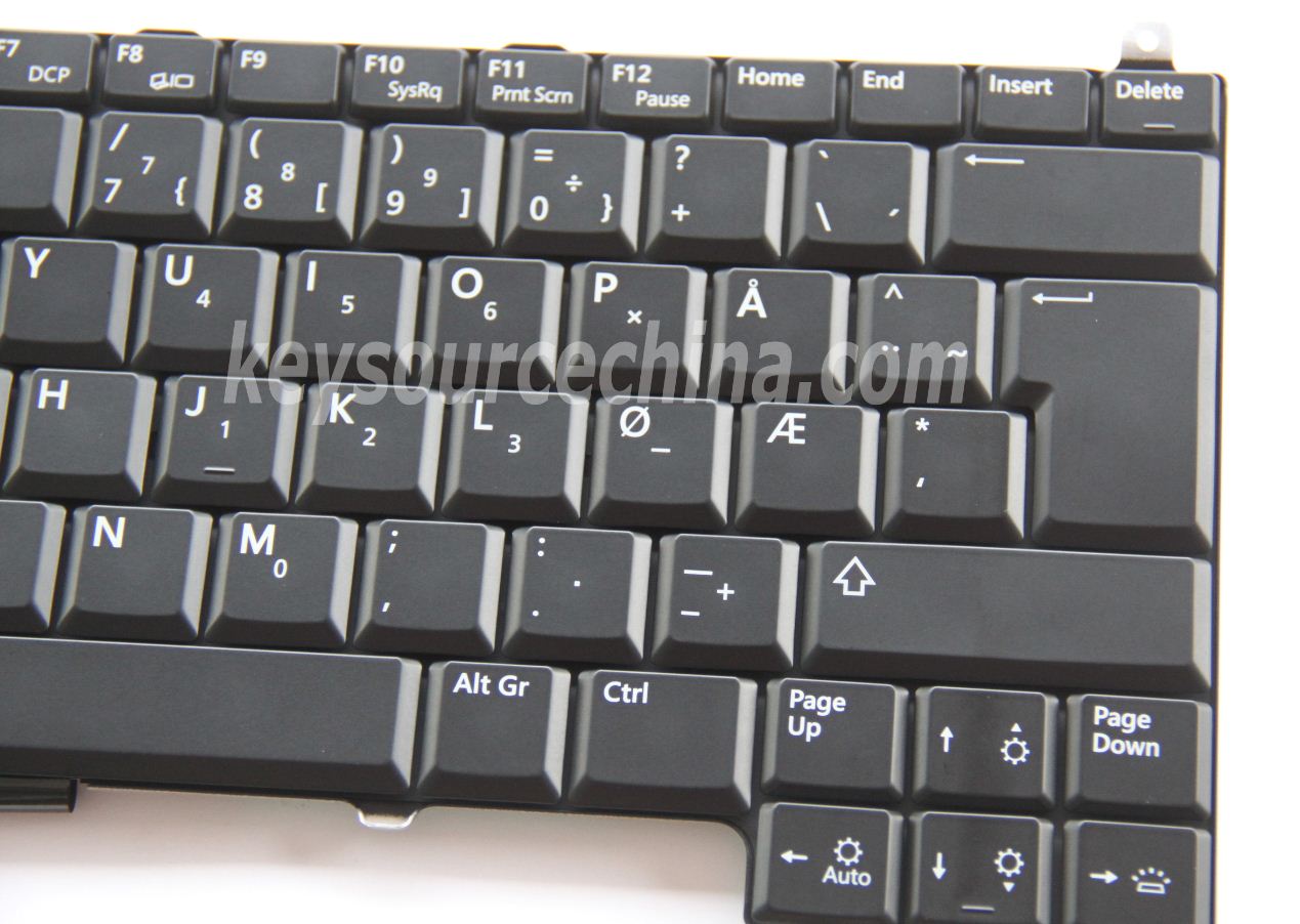 Backlit Dell Latitude E4200 0D003H Norwegian Nordic Keyboard Norsk Backlit Dell Latitude E4200 0D003H Norwegian Nordic Keyboard Norsk